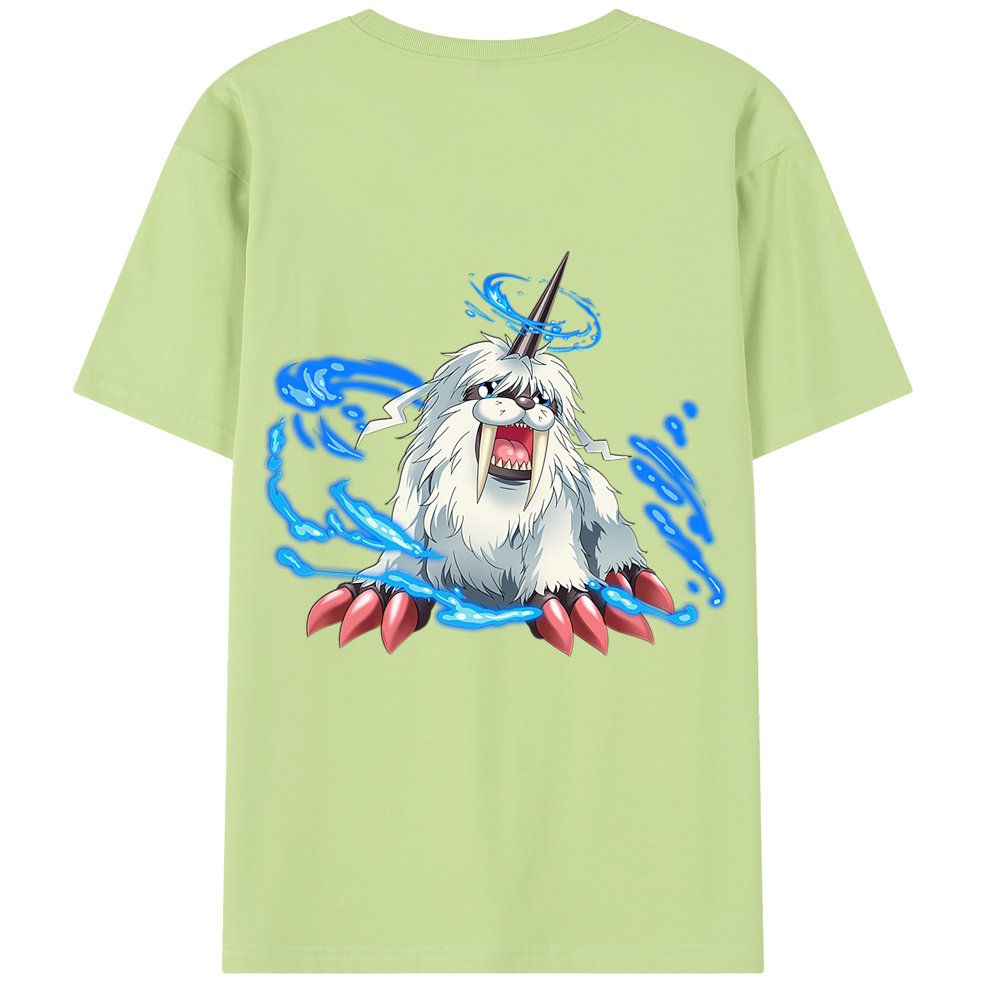 （画像用） Digimon デジタルモンスター/デジモン 綿100％半袖Tシャツ（背面プリント）